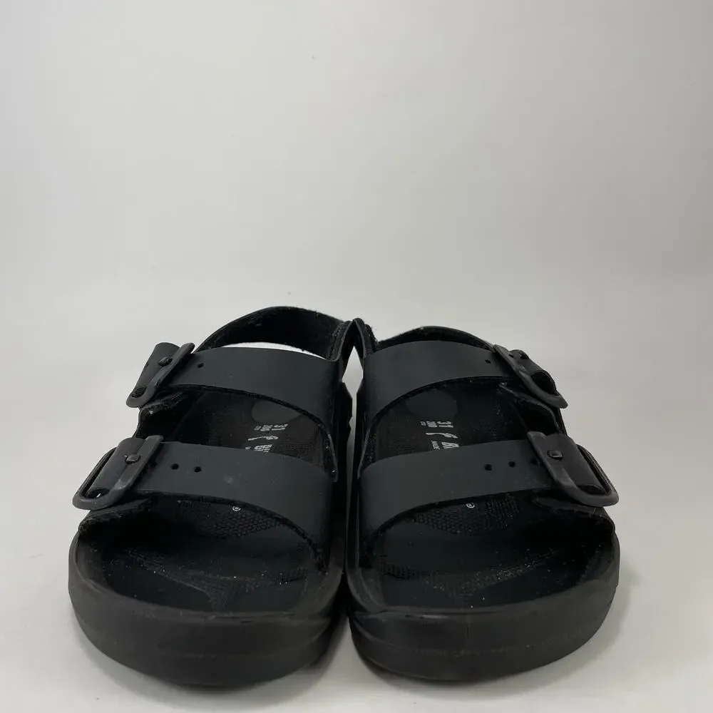 Birkenstock EVA Milano Sandals Kids Size 31/US 13-13.5 Black Waterproof Slides